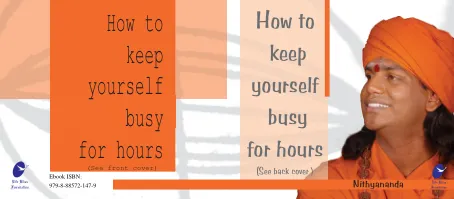 How to keep yourself busy for hours - English